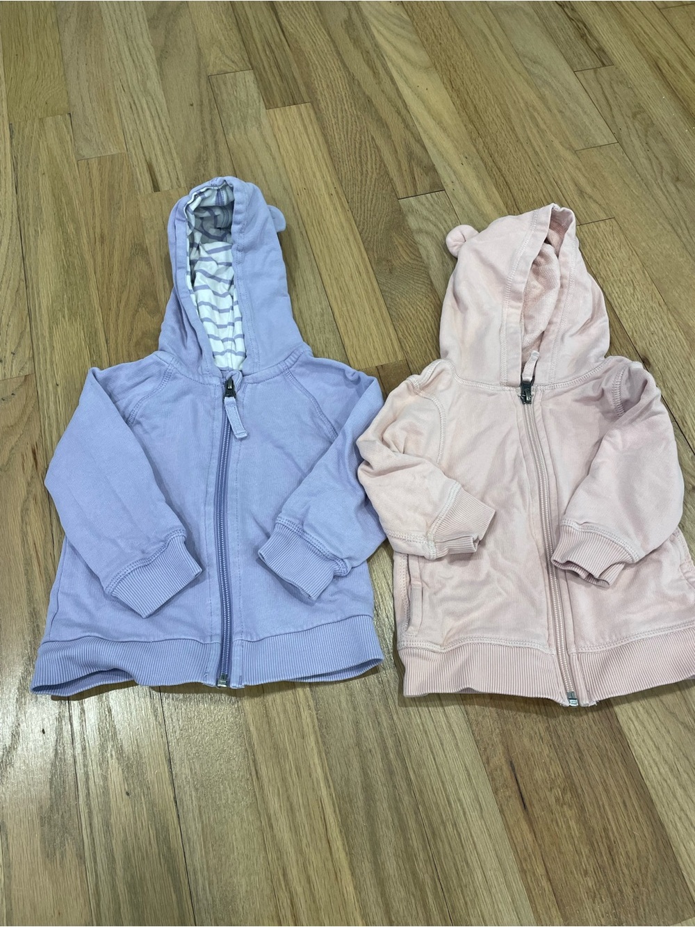 Hanna Andersson 2 Toddler Zip Up Hoodies